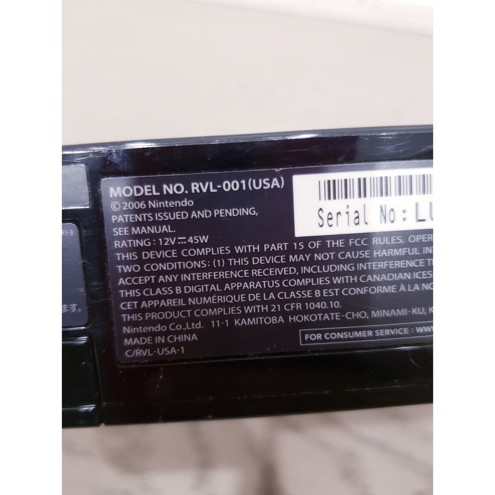 Nintendo Wii Console RVL-001 Bundle - TESTED - Picture 4 of 9
